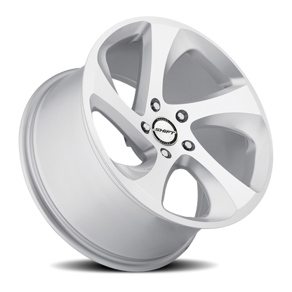 SHIFT H22 STRUT 17X8 35MM 5X114.3 SILVER MACHINED | H22751435SM