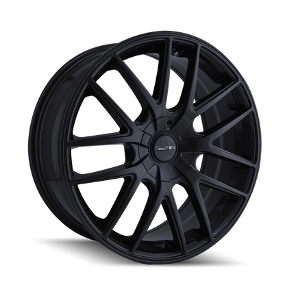 TOUREN TR60 3260 17X7.5 42MM 5x108/5x114.3 72.62MM FULL MATTE BLACK