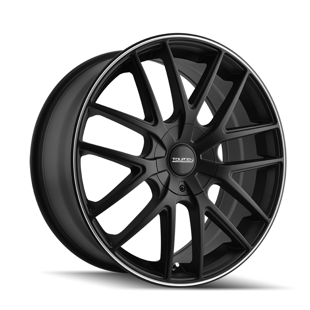TOUREN TR60 3260 16X7 42MM 5-100/5-114.3 72.62MM MATTE BLACK/MACHINED RING