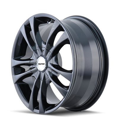 TOUREN TR22 3222 17X7 40MM 5x105/5x114.3 72.62MM BLACK