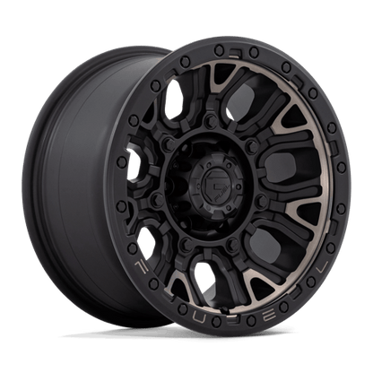 FUEL D824 TRACTION 17X9 6X5.5 M-BLK-DDT 1MM