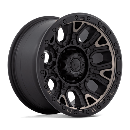 FUEL D824 TRACTION 17X9 6X5.5 M-BLK-DDT 1MM