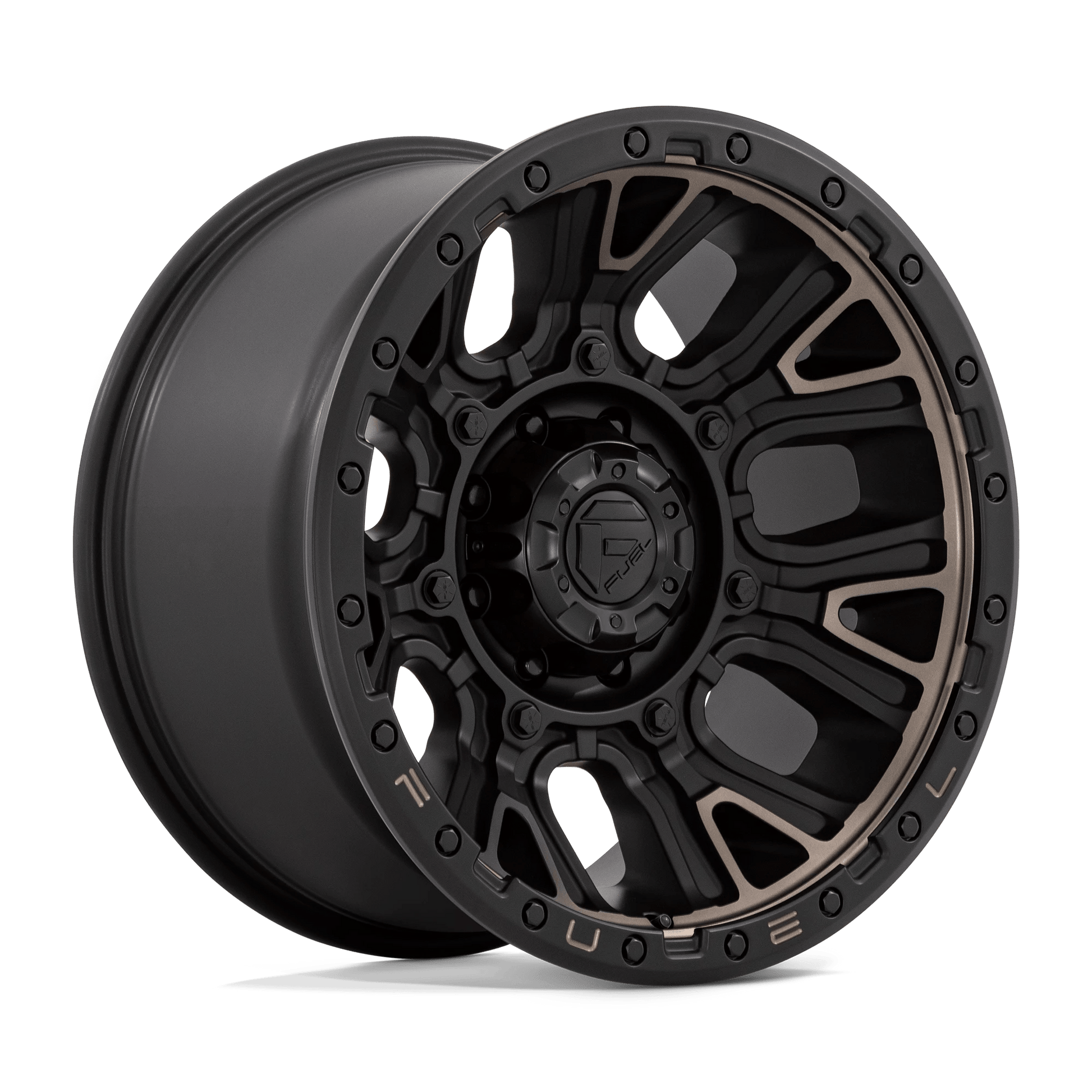 FUEL D824 TRACTION 20X10 8X180/8X7.1 M-BLK-DDT -18MM