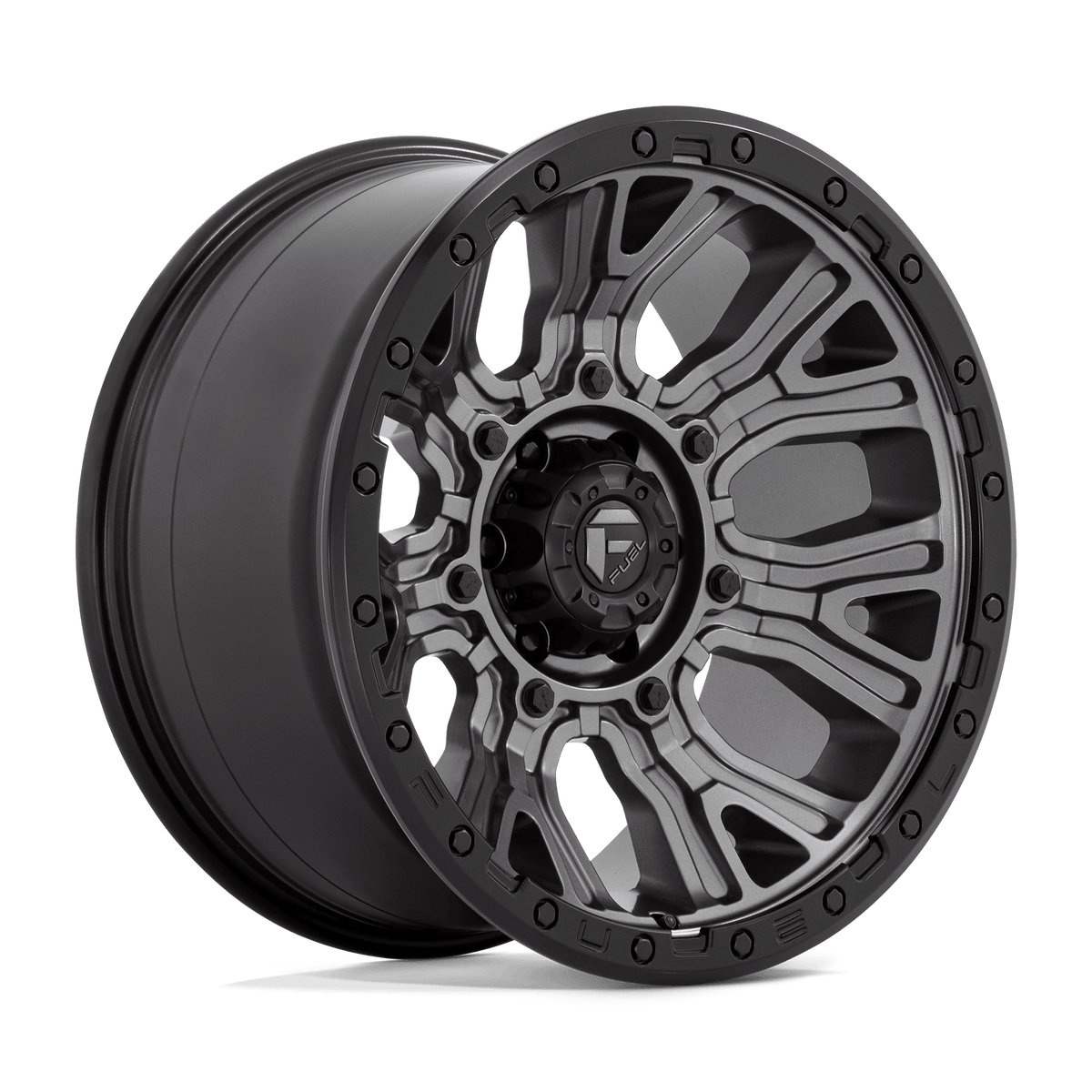 FUEL D825 TRACTION 20X10 6X5.5 M-GNMTL BLK-RG -18MM