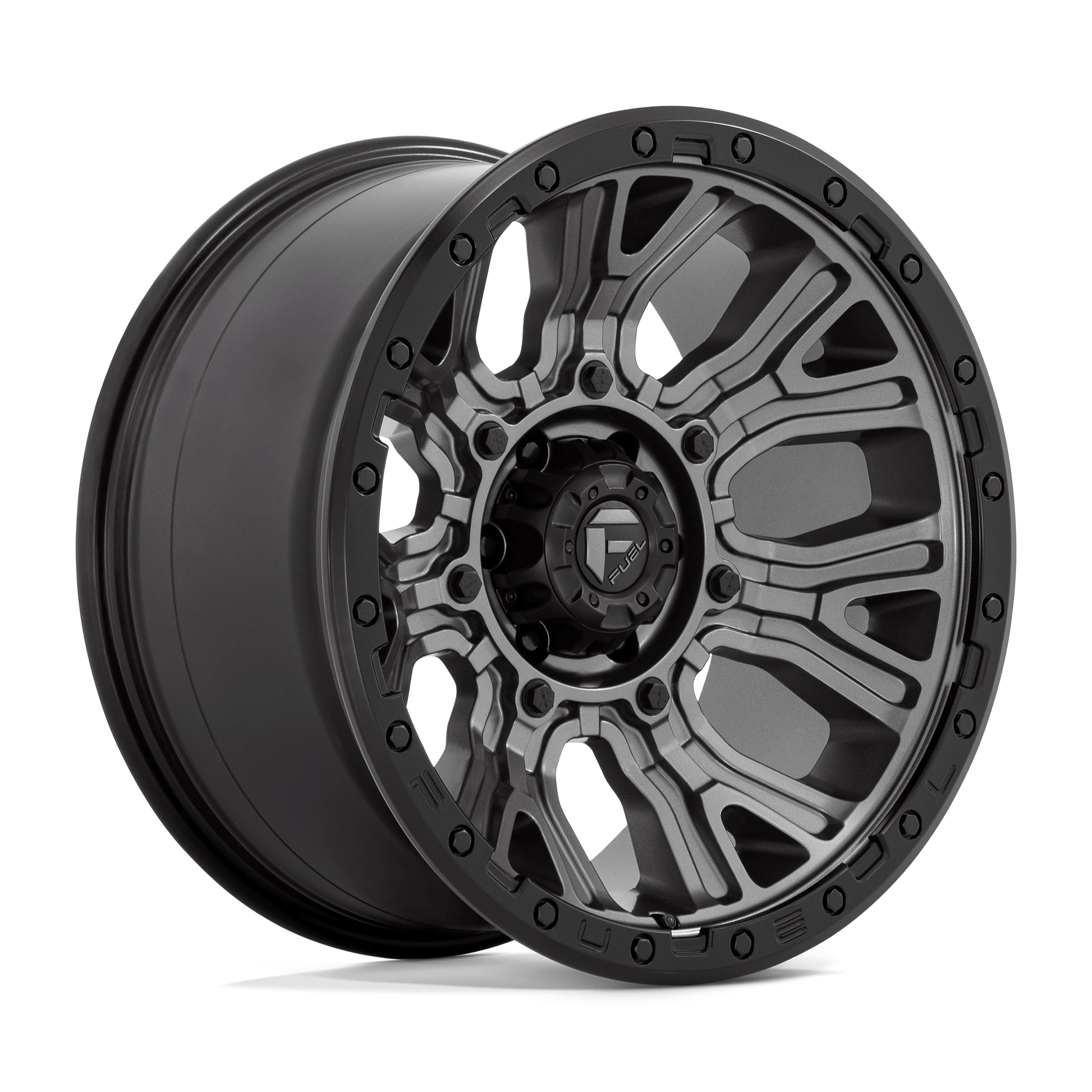 FUEL D825 TRACTION 20X10 6X5.5 M-GNMTL BLK-RG -18MM