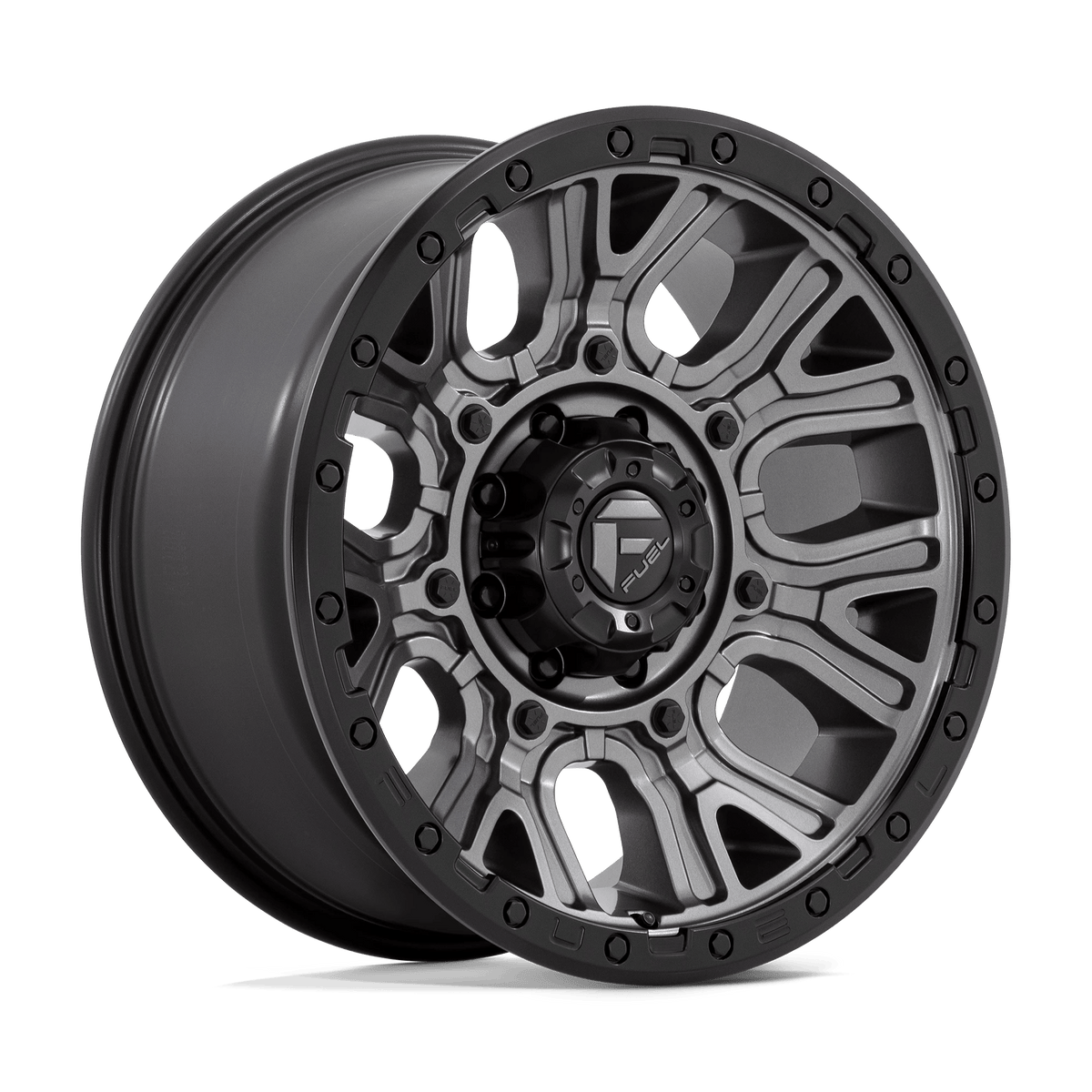 FUEL D825 TRACTION 20X9 8X170/8X6.7 M-GNMTL BLK-RG 1MM
