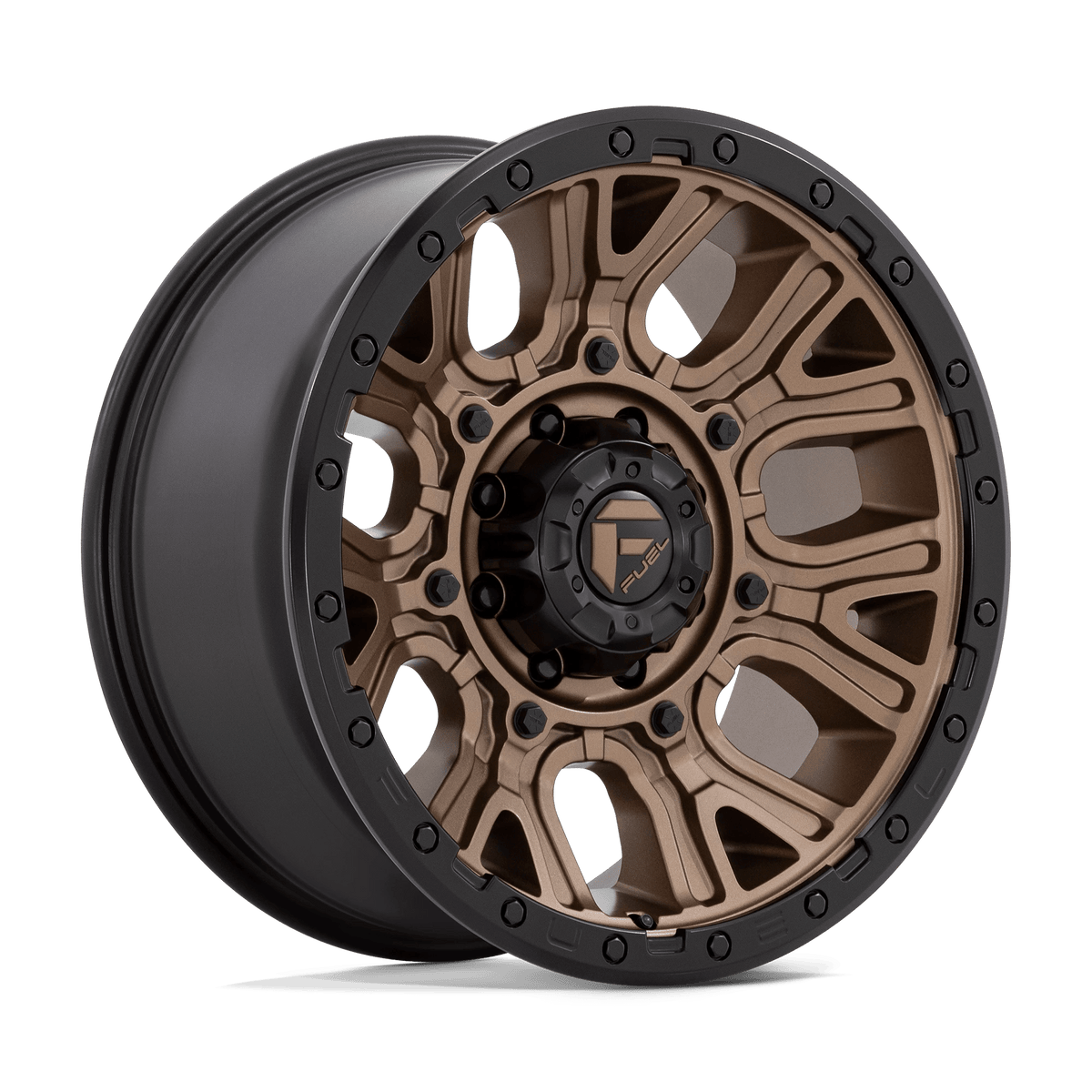 FUEL D826 TRACTION 20X9 8X6.5 M-BRZ BLK-RG 1MM
