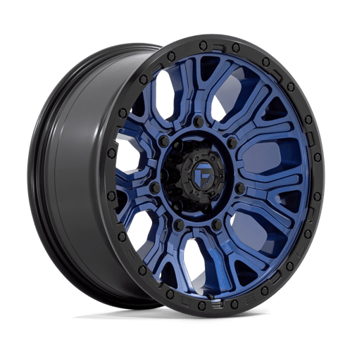 FUEL D827 TRACTION 20X9 6X5.5 DK-BLUE BLK-RG 1MM
