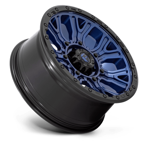 FUEL D827 TRACTION 20X9 6X5.5 DK-BLUE BLK-RG 1MM