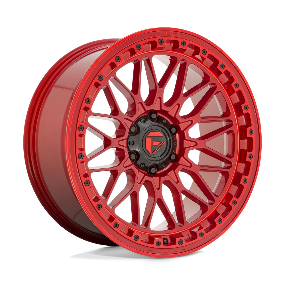 FUEL 1PC D758 TRIGGER 17X9 -12 5X127 CANDY RED