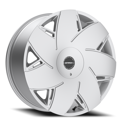 STRADA S67 TURBINA 24X9.5 24MM 6X135/6X139.7 BRUSHED FACE SILVER | S6749560724BFS
