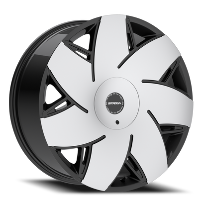 STRADA S67 TURBINA 22X9 24MM 6X135/6X139.7 GLOSS BLACK MACHINED | S6729060724GBM