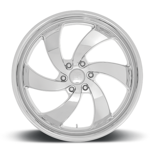 US Mag 1PC U132 DESPERADO 24X9 1 5X127 CHROME