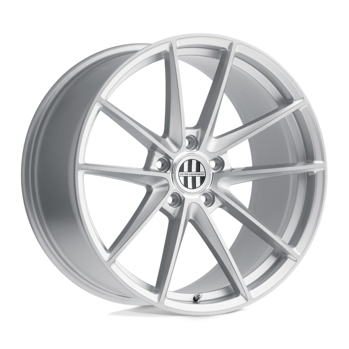 Victor Equipment ZUFFEN 18X11 55 5X130/5X130 SILVER W/ BRUSHED FACE
