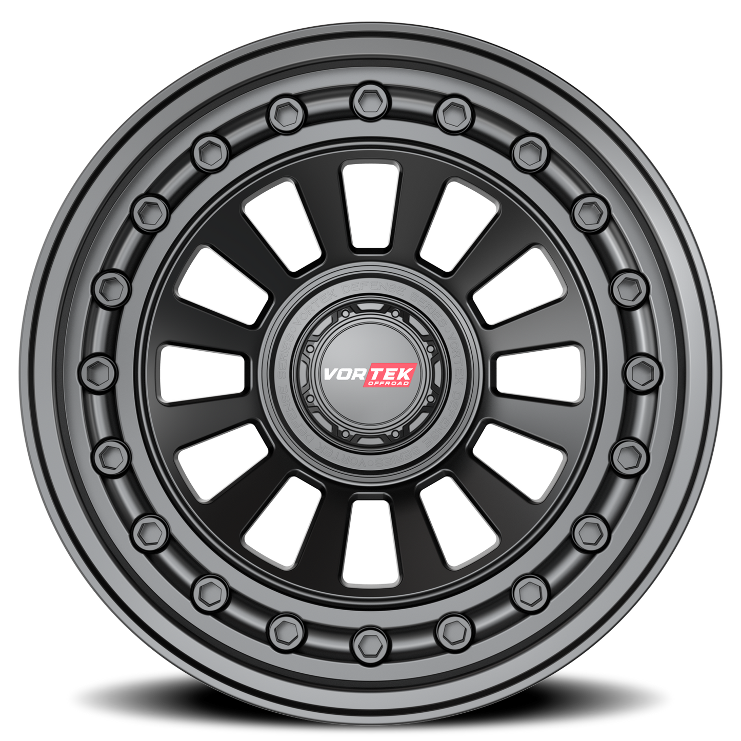 VORTEK VRD-702 18X9 12 5X139.7/5X150 MATTE BLACK