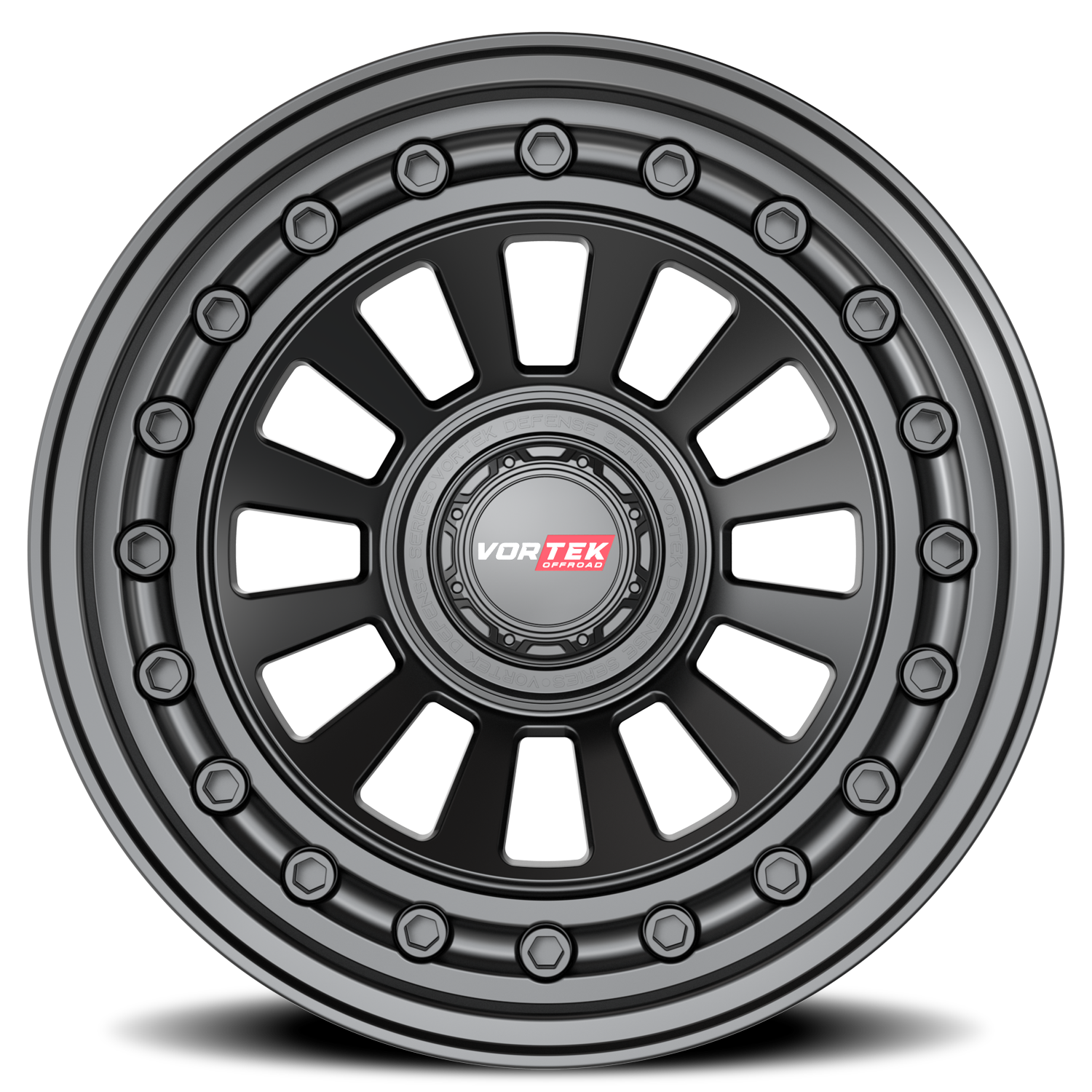 VORTEK VRD-702 18X9 12 5X139.7/5X150 MATTE BLACK