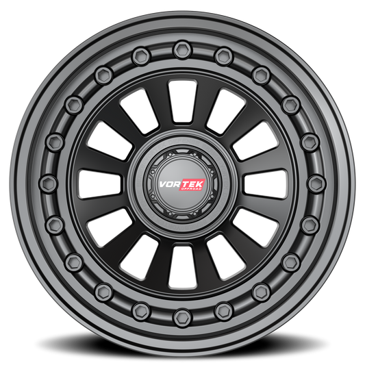 VORTEK VRD-702 20X9.5 12 6X135/6X139.7 MATTE BLACK