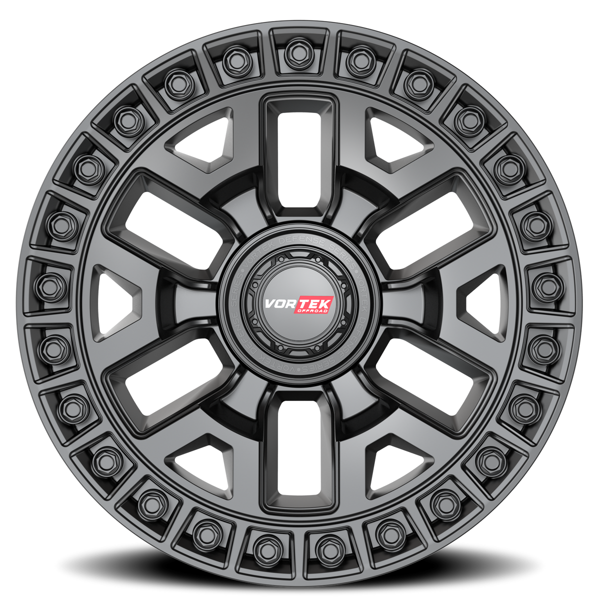 VORTEK VRD-704 20X9.5 12 6X135/6X139.7 MATTE BLACK