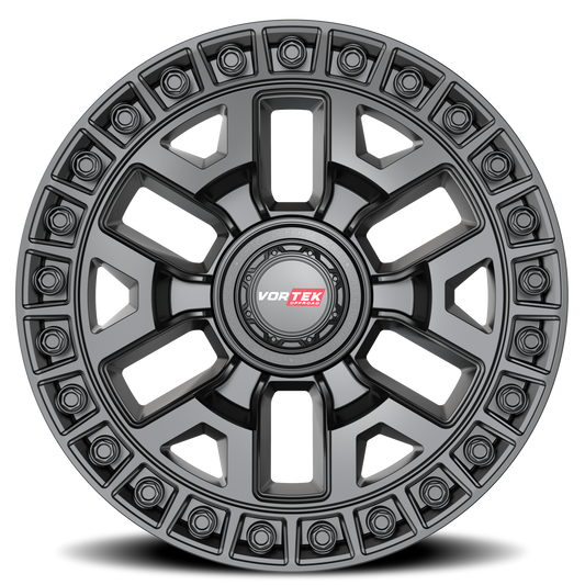 VORTEK VRD-704 20X9.5 -12 6X135/6X139.7 MATTE BLACK