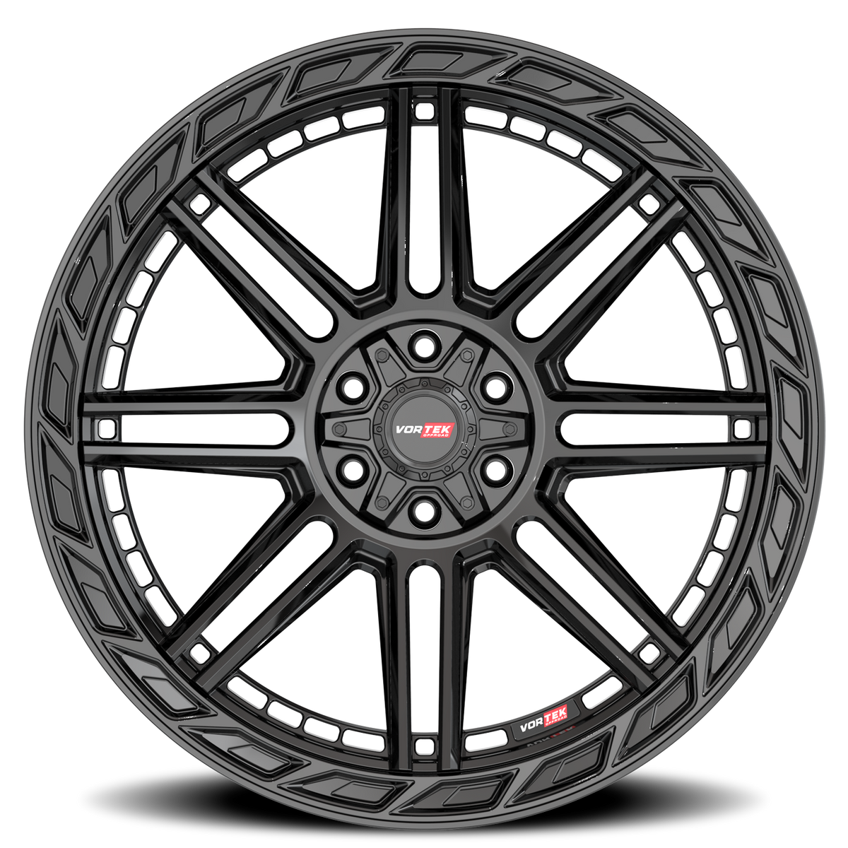 VORTEK VRP-501 20X10 -18 5X127/5X139.7 GLOSS BLACK