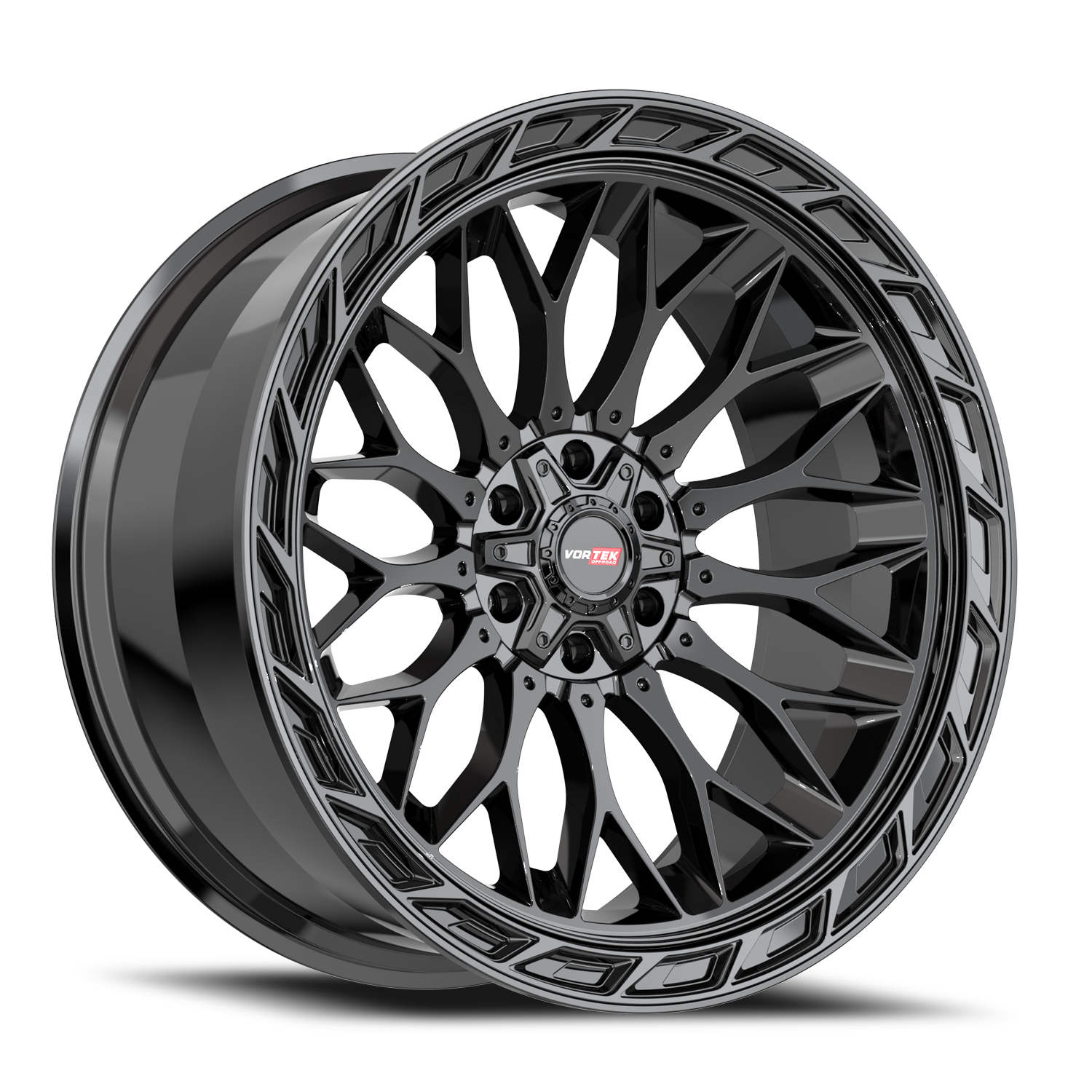 VORTEK VRP-503 22X10 -18 5X127/5X139.7 GLOSS BLACK