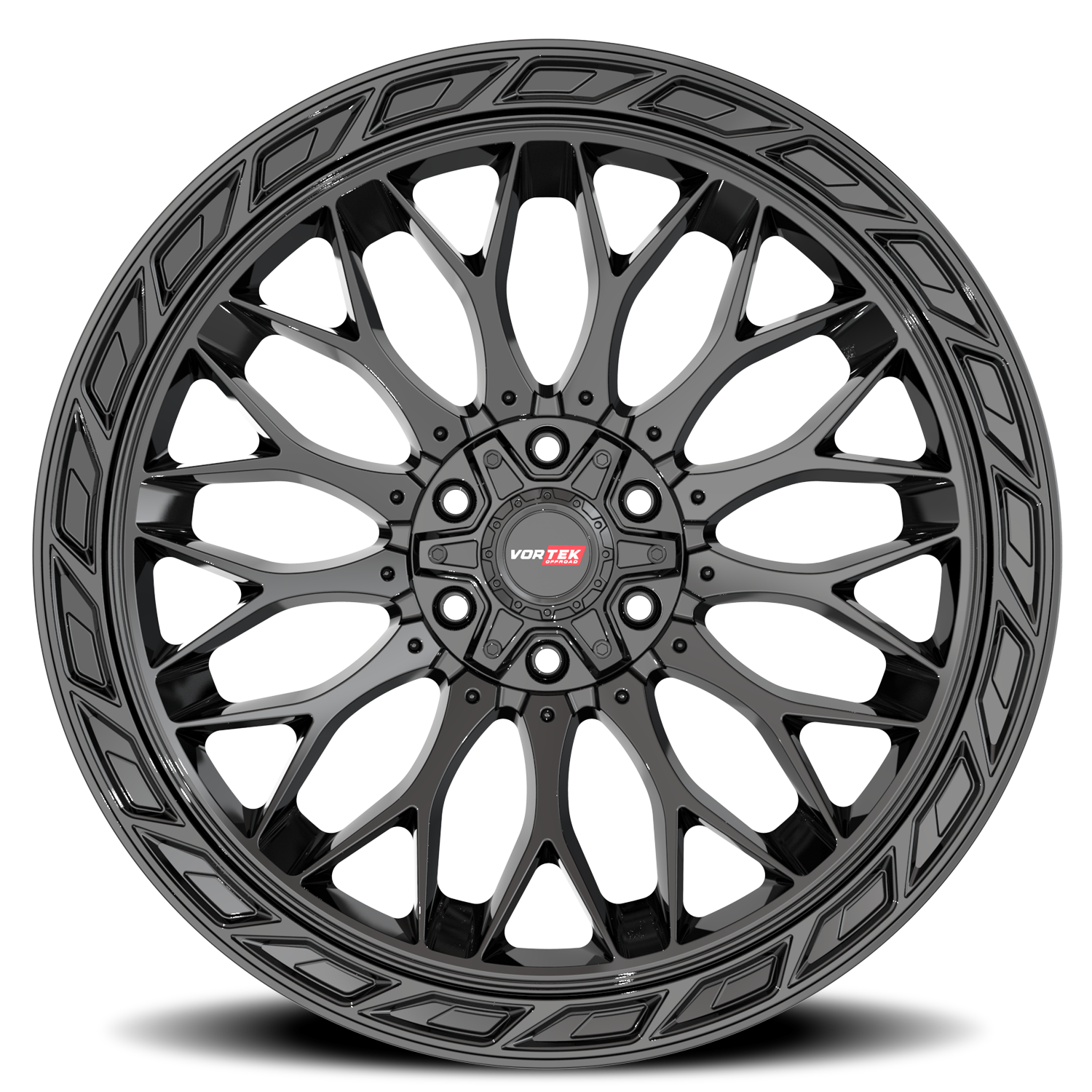 VORTEK VRP-503 20X10 -18 6X135/6X139.7 GLOSS BLACK