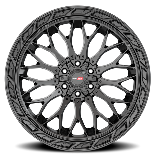 VORTEK VRP-503 24X11 -24 6X135/6X139.7 GLOSS BLACK