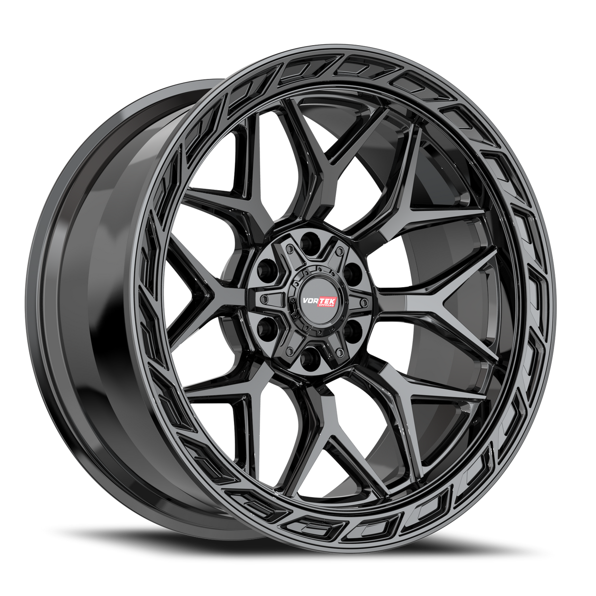 VORTEK VRP-504 20X9 0 5X139.7/5X150 GLOSS BLACK