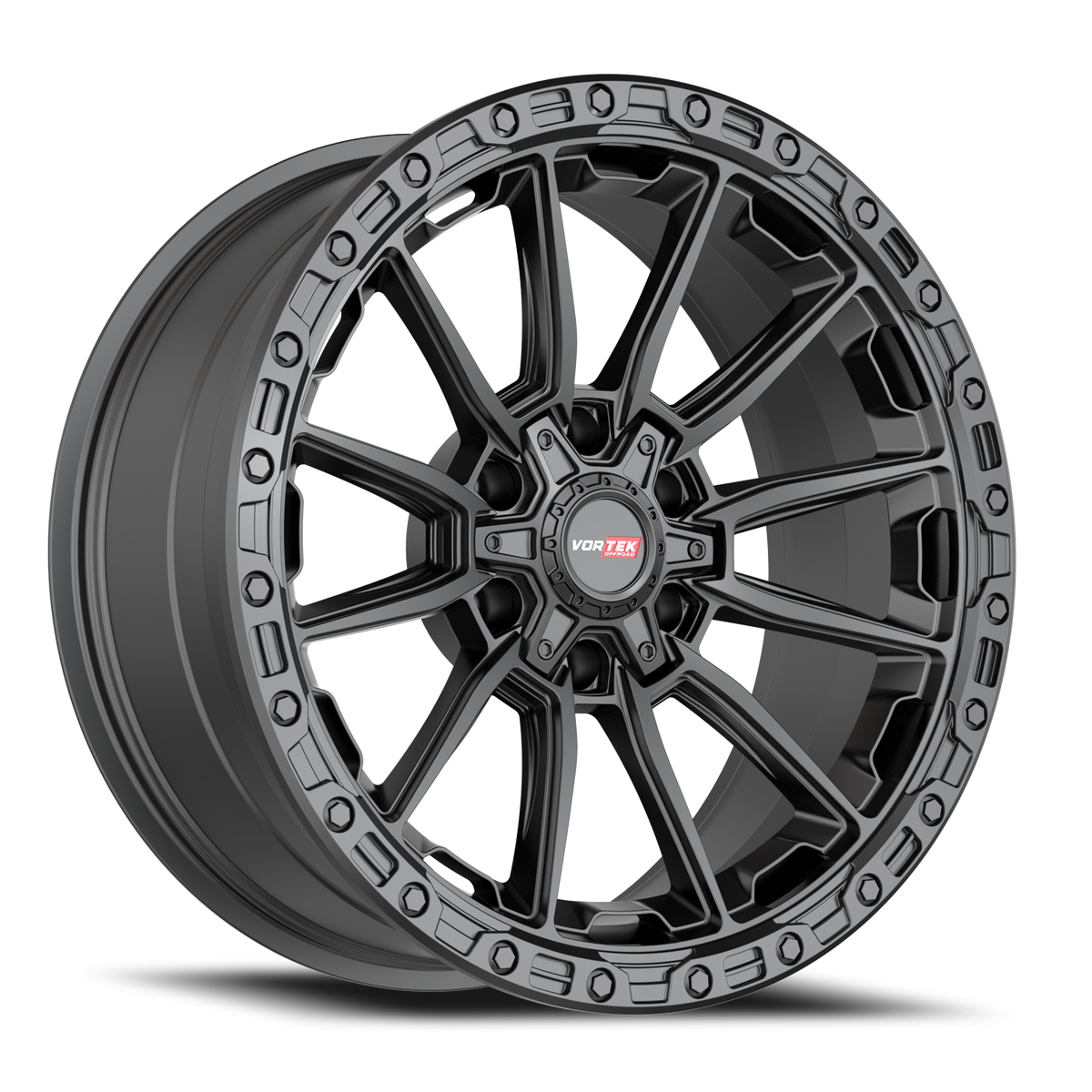 VORTEK VRT-601 18X9 12 6X135/6X139.7 MATTE BLACK
