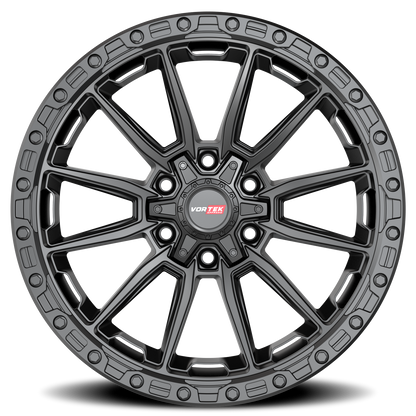VORTEK VRT-601 18X9 -12 6X135/6X139.7 MATTE BLACK