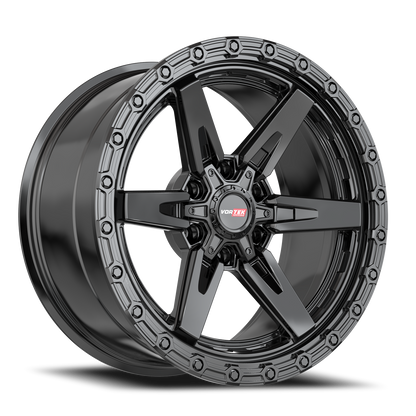 VORTEK VRT-602 17X9 12 6X135/6X139.7 SATIN BLACK