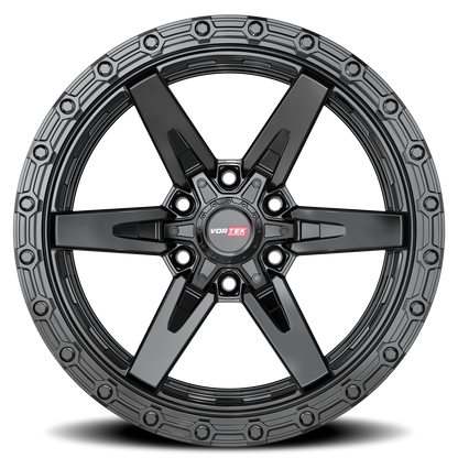 VORTEK VRT-602 18X9 -12 6X135/6X139.7 SATIN BLACK