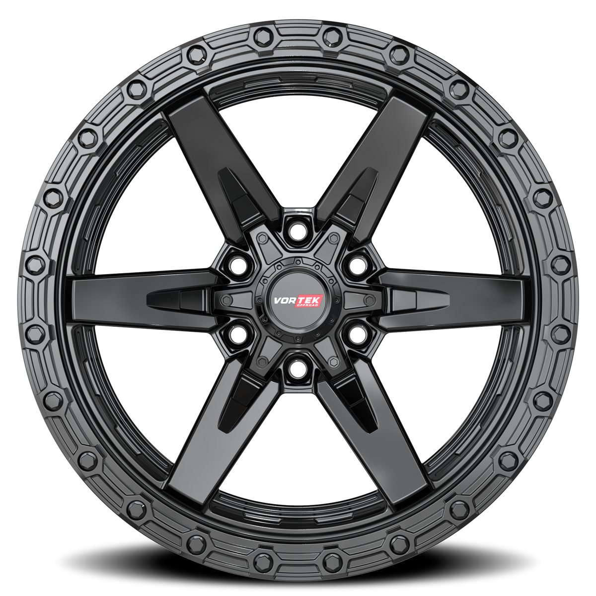 VORTEK VRT-602 20X10 -12 6X135/6X139.7 SATIN BLACK