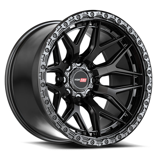 VORTEK VRT-603 20X9.5 0 BLANK SATIN BLACK