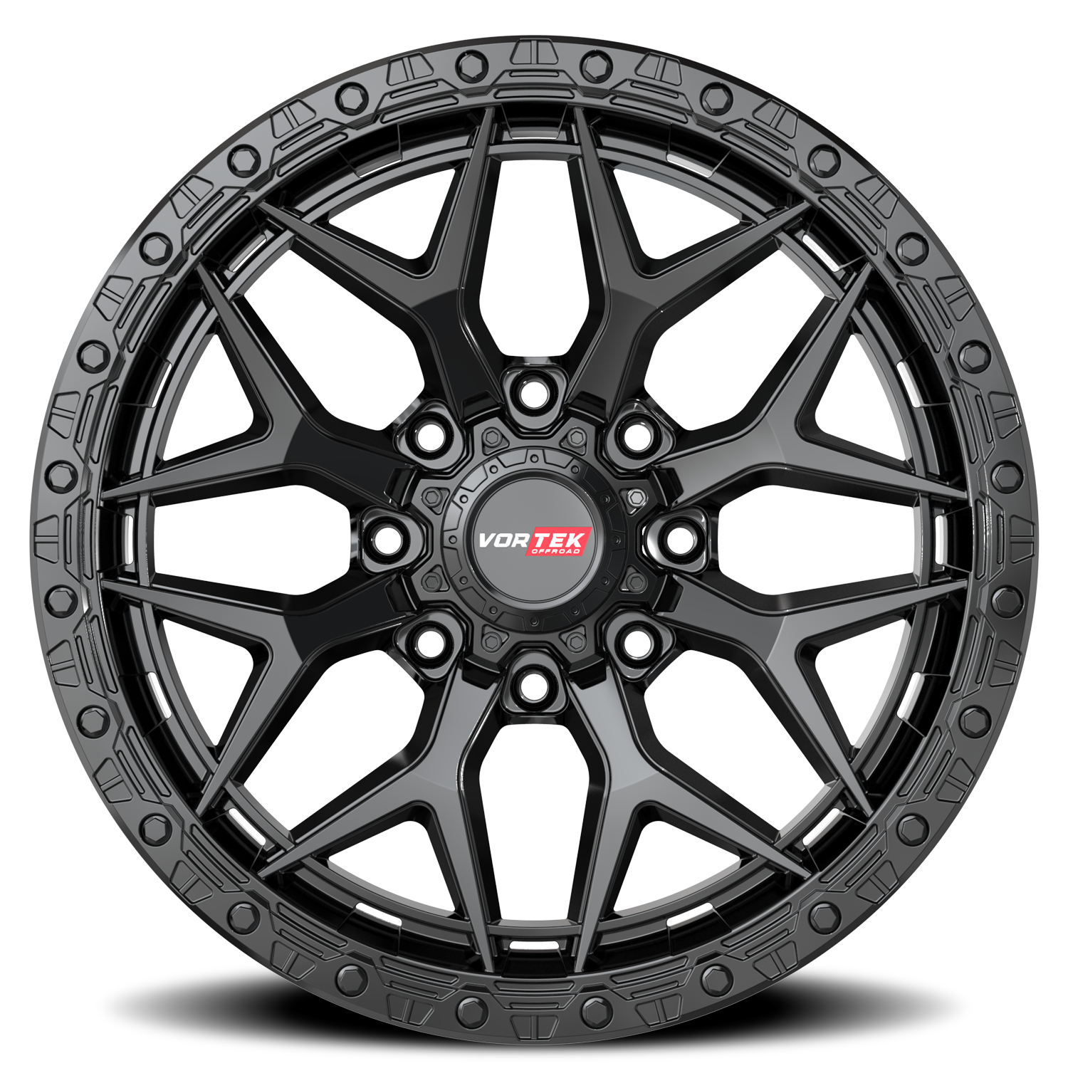 VORTEK VRT-603 20X12 -44 8X165.1 SATIN BLACK
