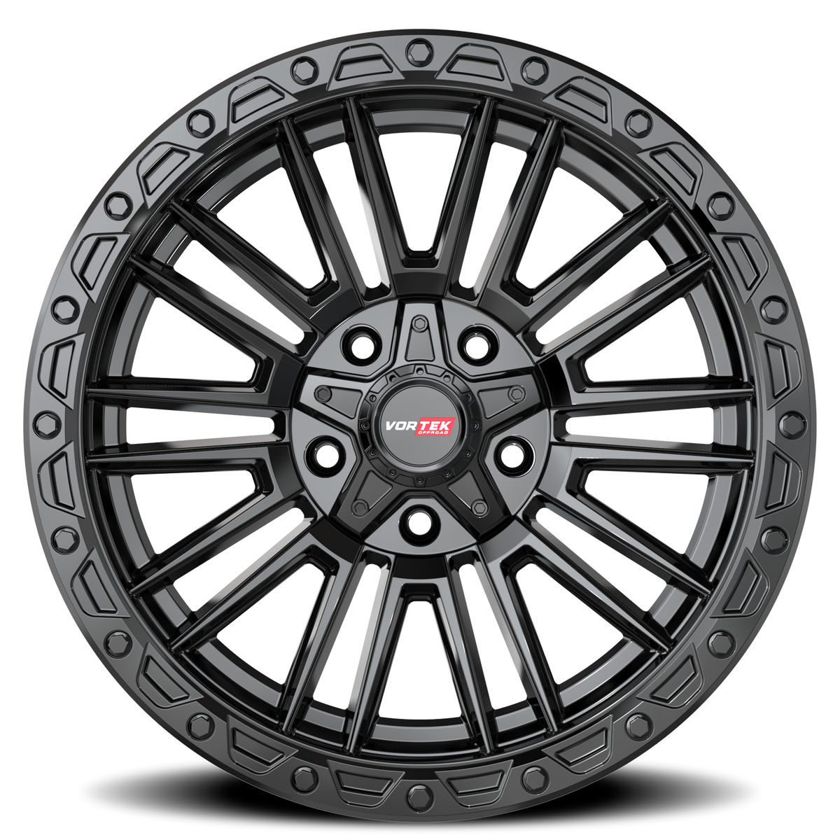 VORTEK VRT-604 18X9 0 5X127/5X139.7 SATIN BLACK
