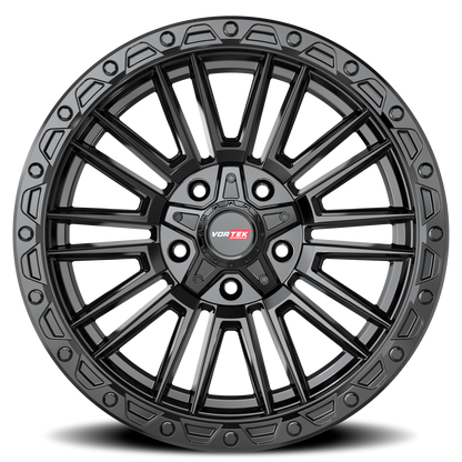 VORTEK VRT-604 18X9 0 5X127/5X139.7 SATIN BLACK