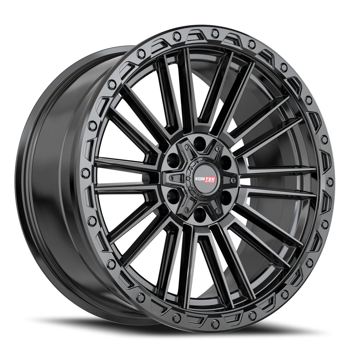 VORTEK VRT-604 17X9 -12 6X135/6X139.7 SATIN BLACK