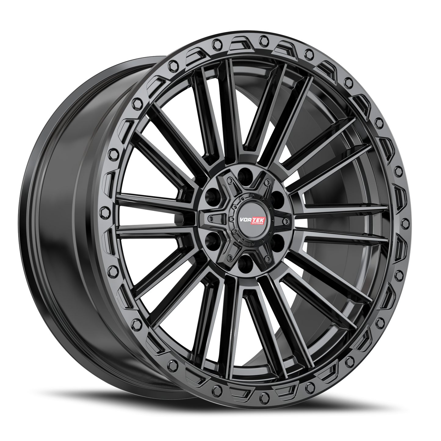 VORTEK VRT-604 17X9 12 6X135/6X139.7 SATIN BLACK