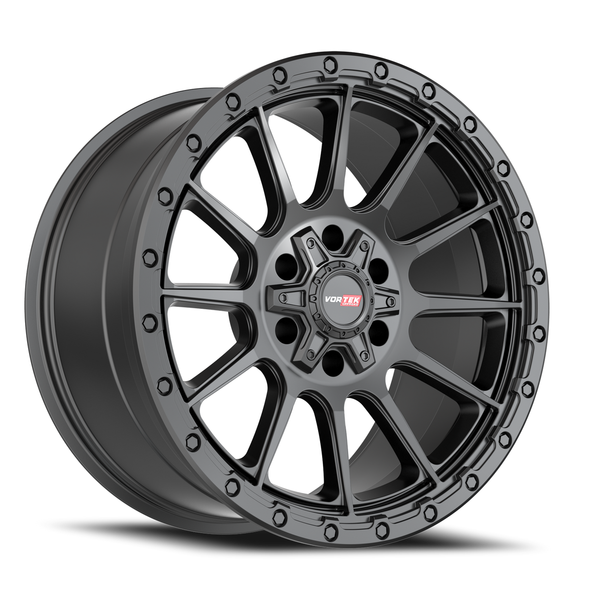 VORTEK VRT-606 17X9 12 6X135/6X139.7 MATTE BLACK