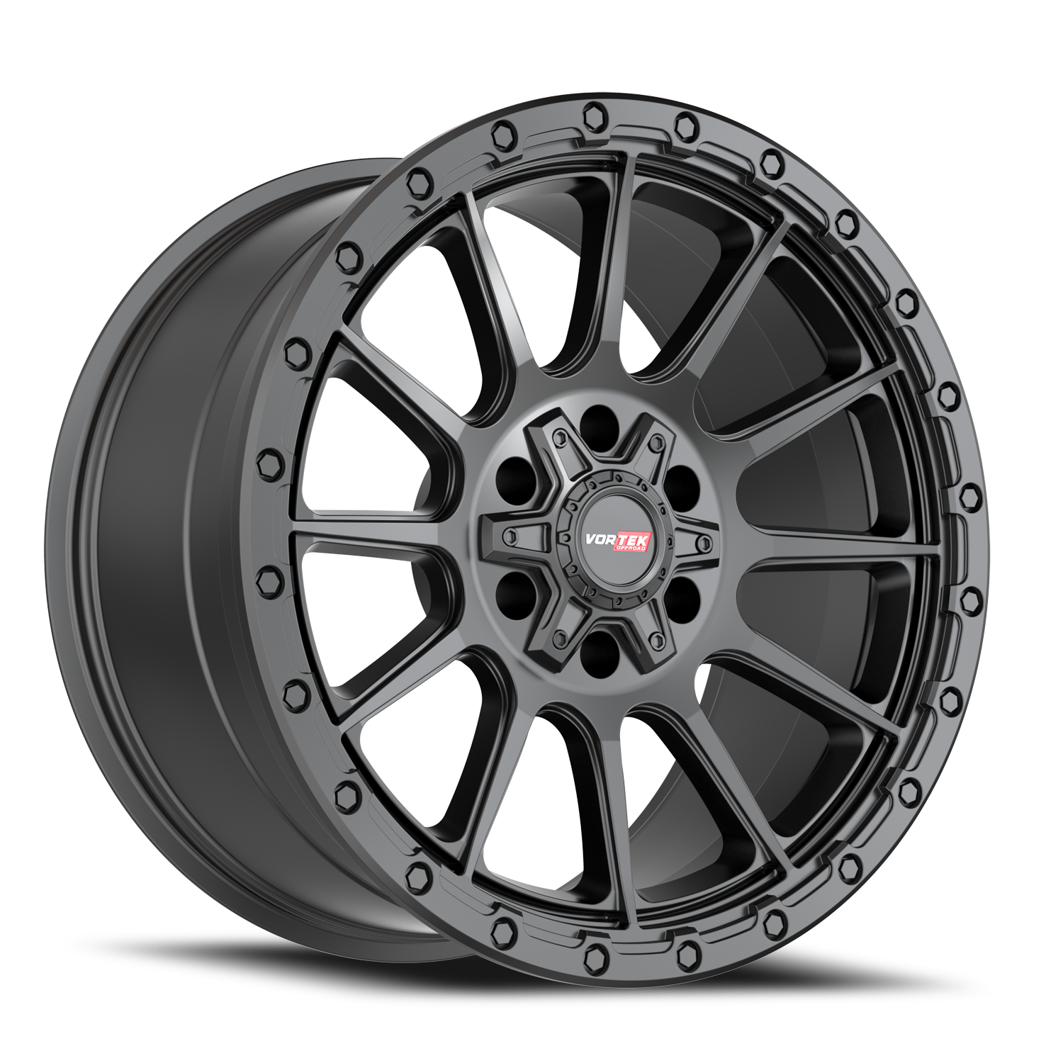 VORTEK VRT-606 17X9 12 6X135/6X139.7 MATTE BLACK
