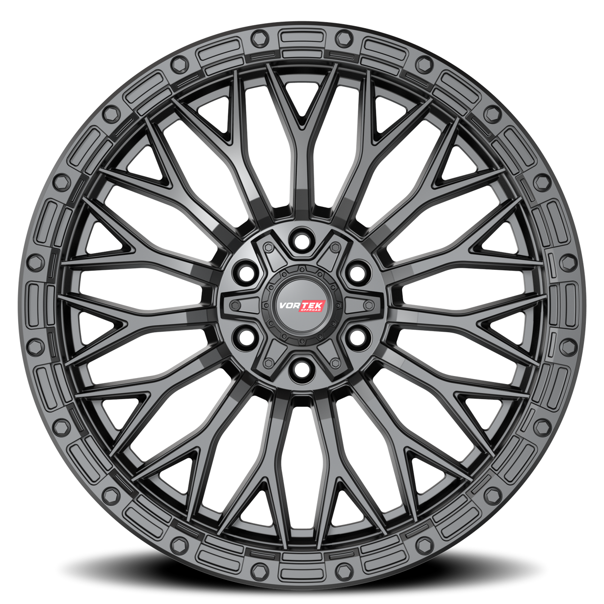 VORTEK VRT-607 17X9 -12 6X135/6X139.7 MATTE BLACK