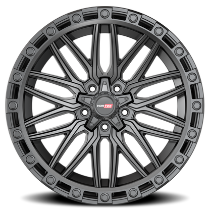 VORTEK VRT-608 18X9 -12 5X127/5X139.7 MATTE BLACK