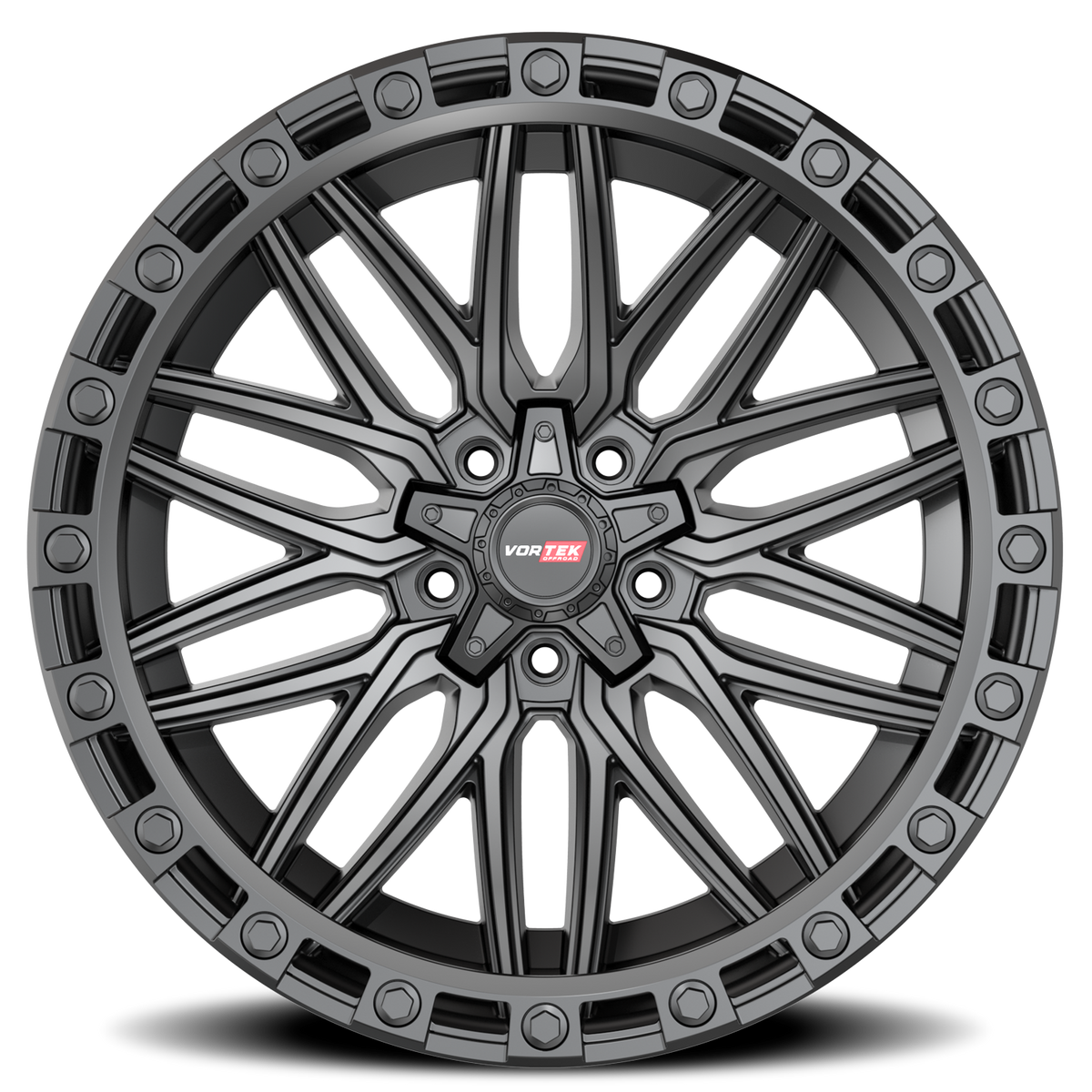 VORTEK VRT-608 20X10 -12 5X127/5X139.7 MATTE BLACK