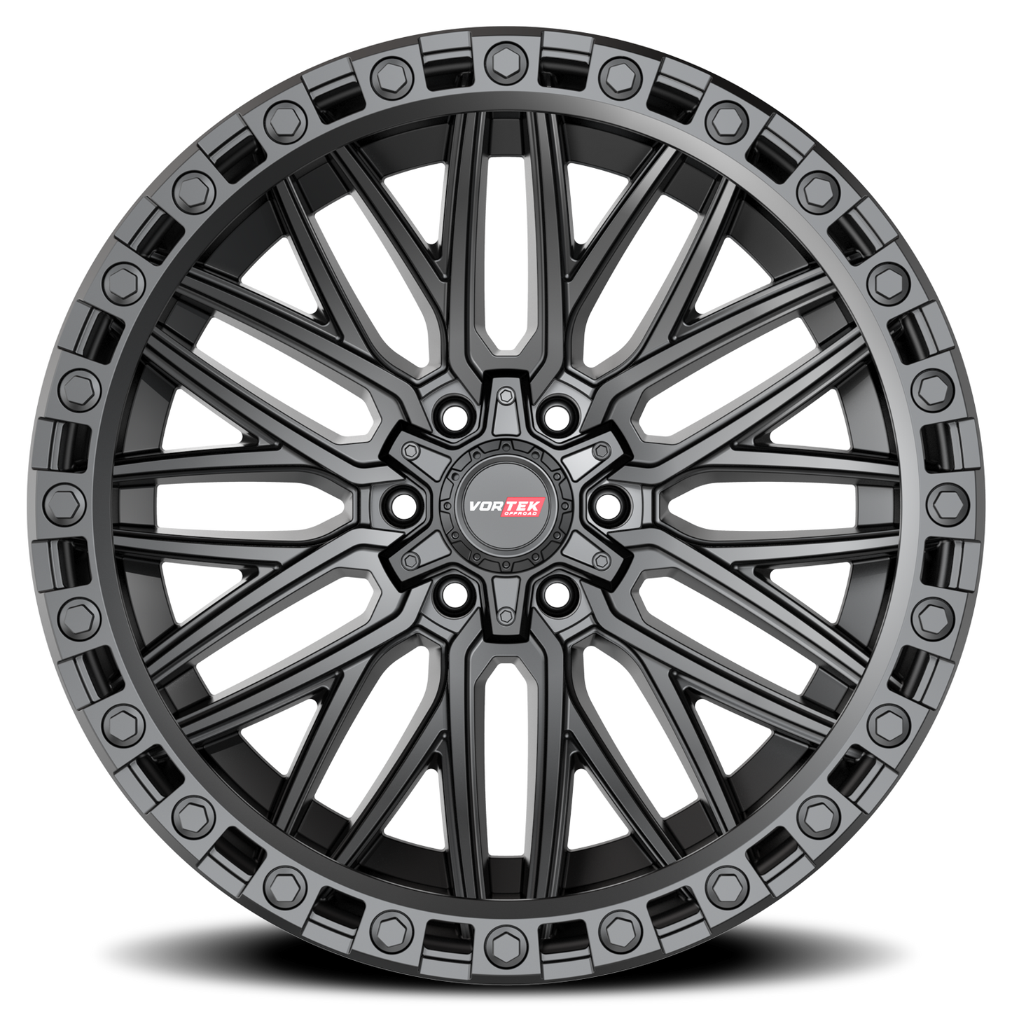 VORTEK VRT-608 20X12 -44 6X135/6X139.7 MATTE BLACK