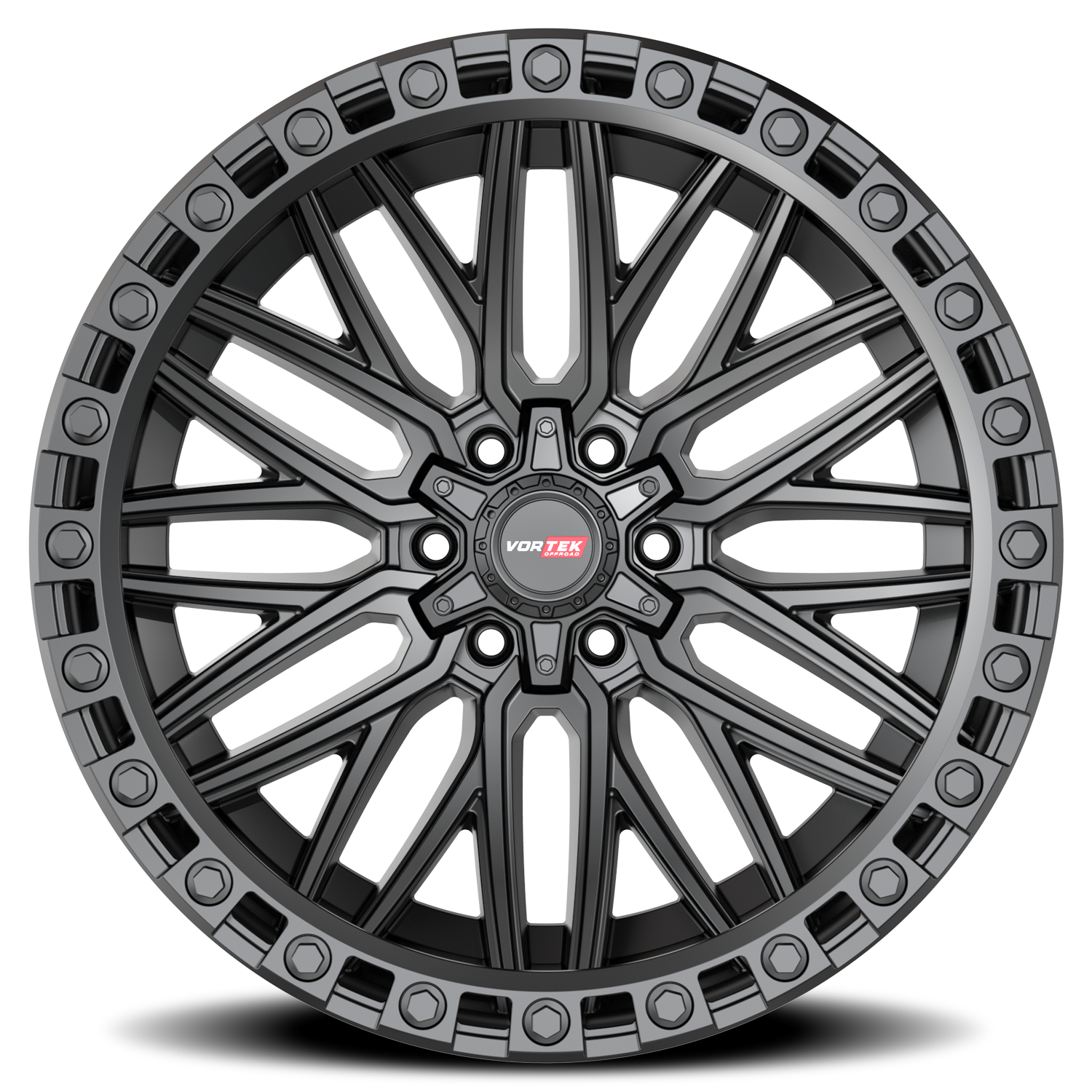 VORTEK VRT-608 20X12 -44 6X135/6X139.7 MATTE BLACK