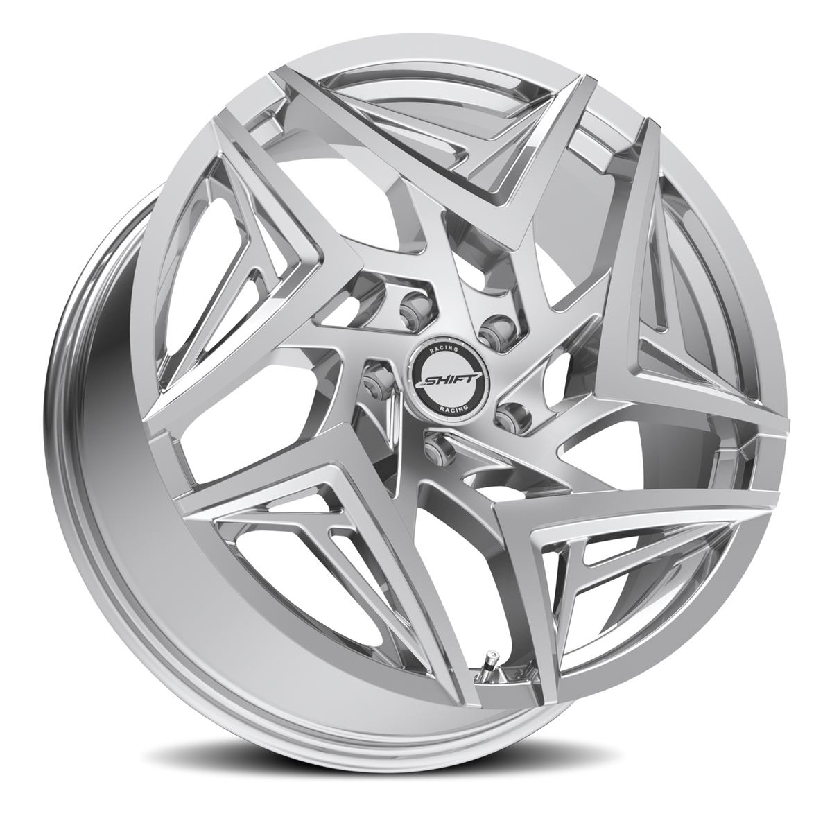 SHIFT H36 VALVE 20X8.5 35MM 5X114.3 CHROME | H3608551435C