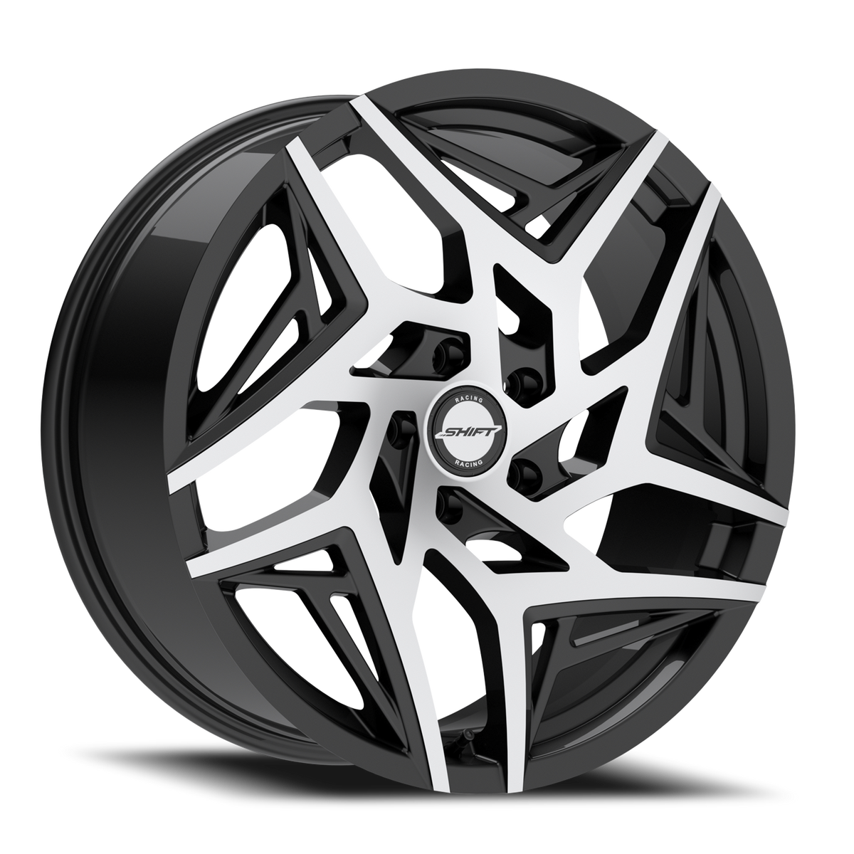 SHIFT H36 VALVE 20X8.5 35MM 5X120 GLOSS BLACK MACHINED | H3608552035GBM