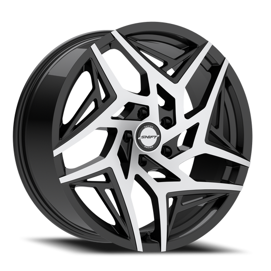 SHIFT H36 VALVE 20X8.5 35MM 5X112 GLOSS BLACK MACHINED | H3608551235GBM