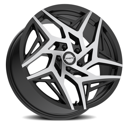 SHIFT H36 VALVE 20X8.5 35MM 5X108 GLOSS BLACK MACHINED | H3608550835GBM